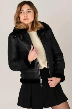 Blouson Femme Schott Lcw1257 Black