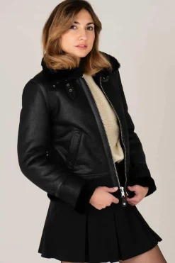 Blouson Femme Schott Lcw1257 Black