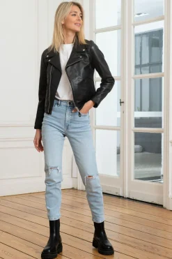 Blouson Femme Schott Lcw8614 Black