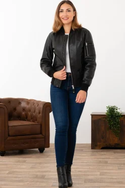 Blouson Femme Schott Lcwbomba Black
