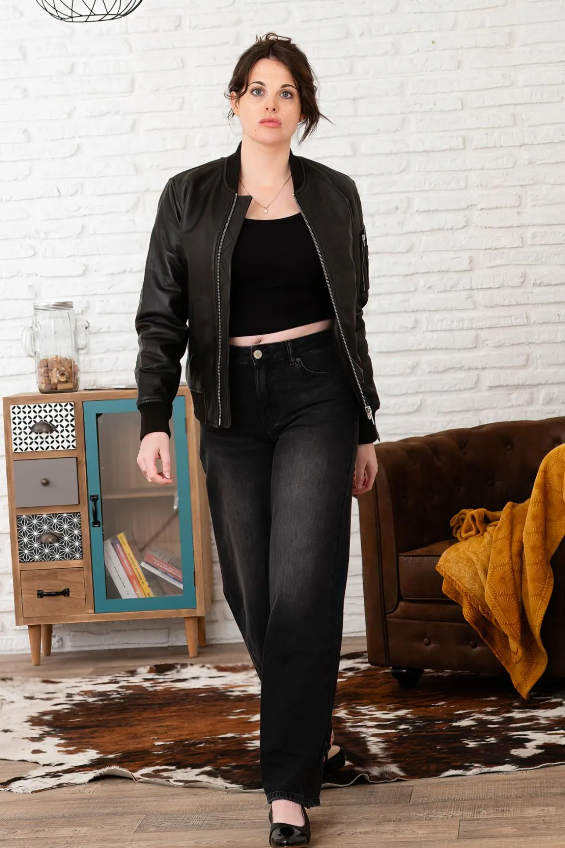 Blouson Femme Schott Lcwbomba Black