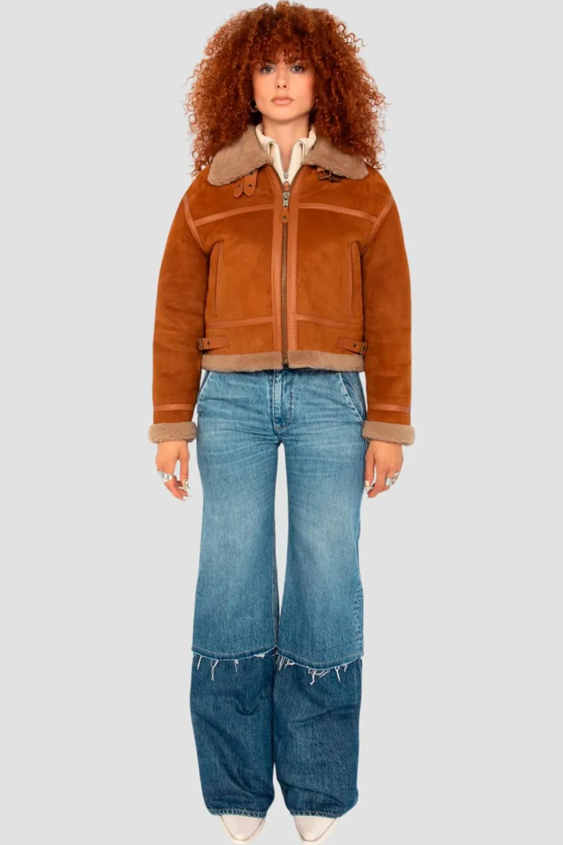 Blouson Femme Schott Lcwchelseas Cinnamon