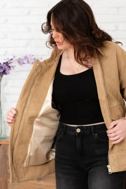 Blouson Femme Schott Lcwdaisys Beige