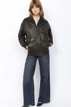 Blouson Femme Schott Lcwdaisy Brown