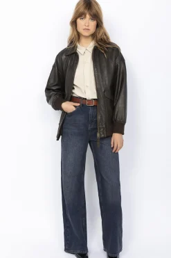 Blouson Femme Schott Lcwdaisy Brown