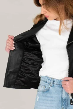 Blouson Femme Schott Lcw1601D Black