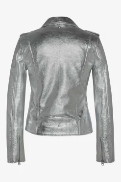 Blouson Femme Schott Lcw1601D Silver