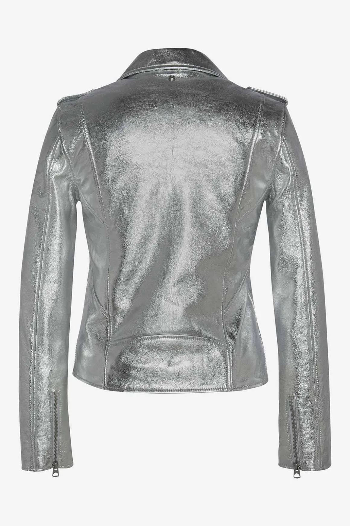 Blouson Femme Schott Lcw1601D Silver
