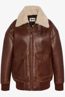 Blouson Femme Schott Lcwelisa Moka