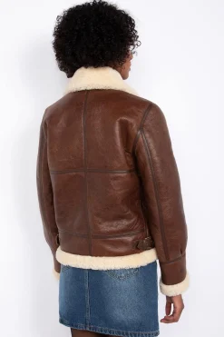 Blouson Femme Schott Lcw1257 Moka