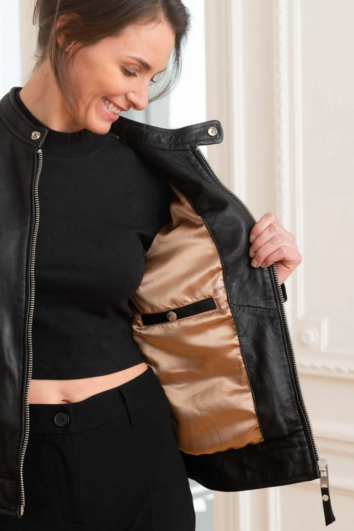 Blouson Femme Schott Lcwmotor Black