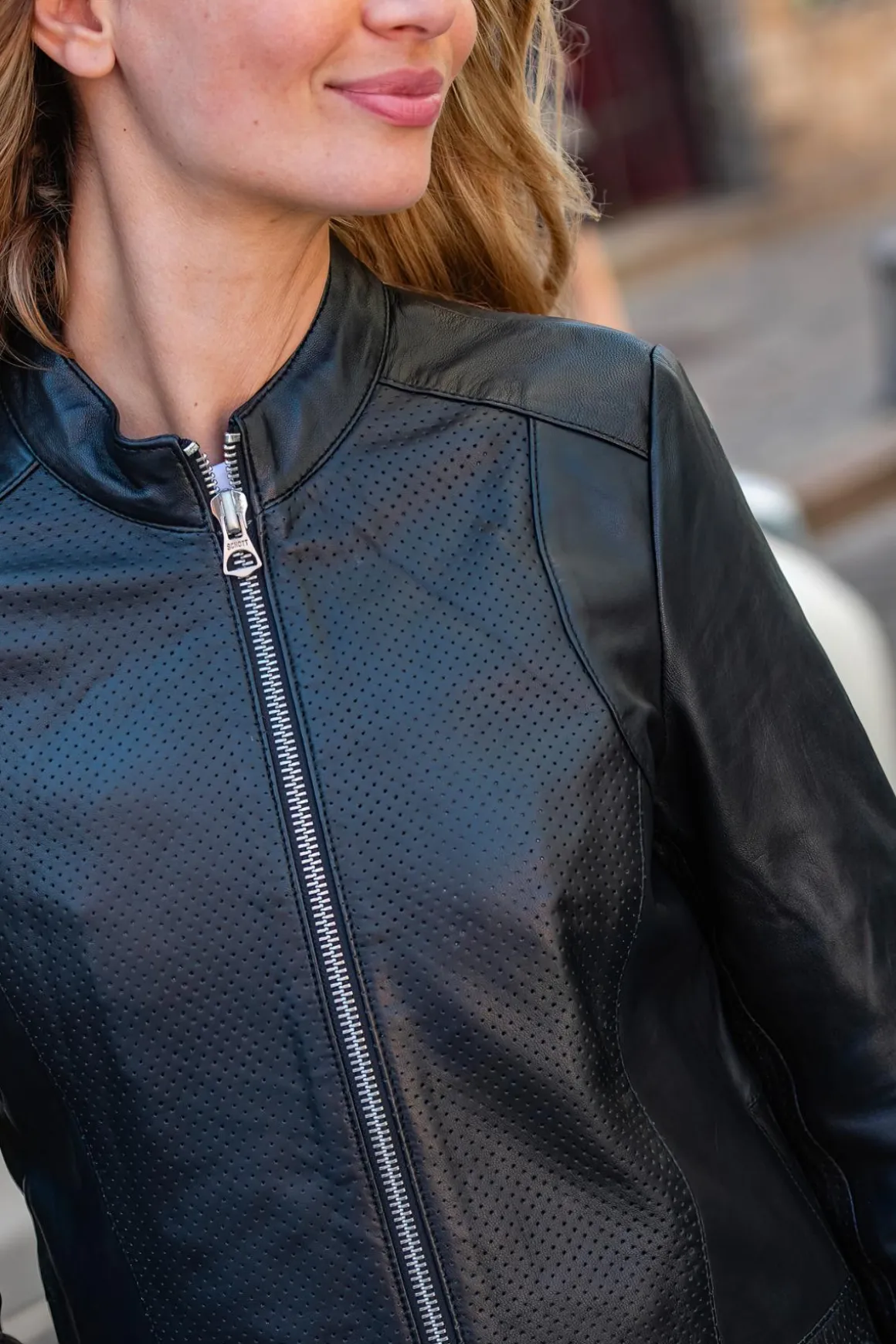 Blouson Femme Schott Lcwsusan Black