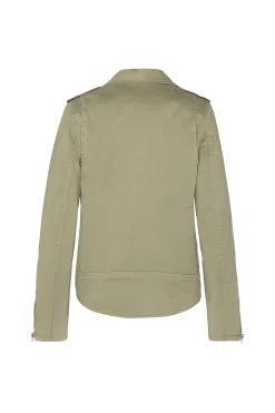 Blouson Femme Schott Perf1637Wx Light Kaki