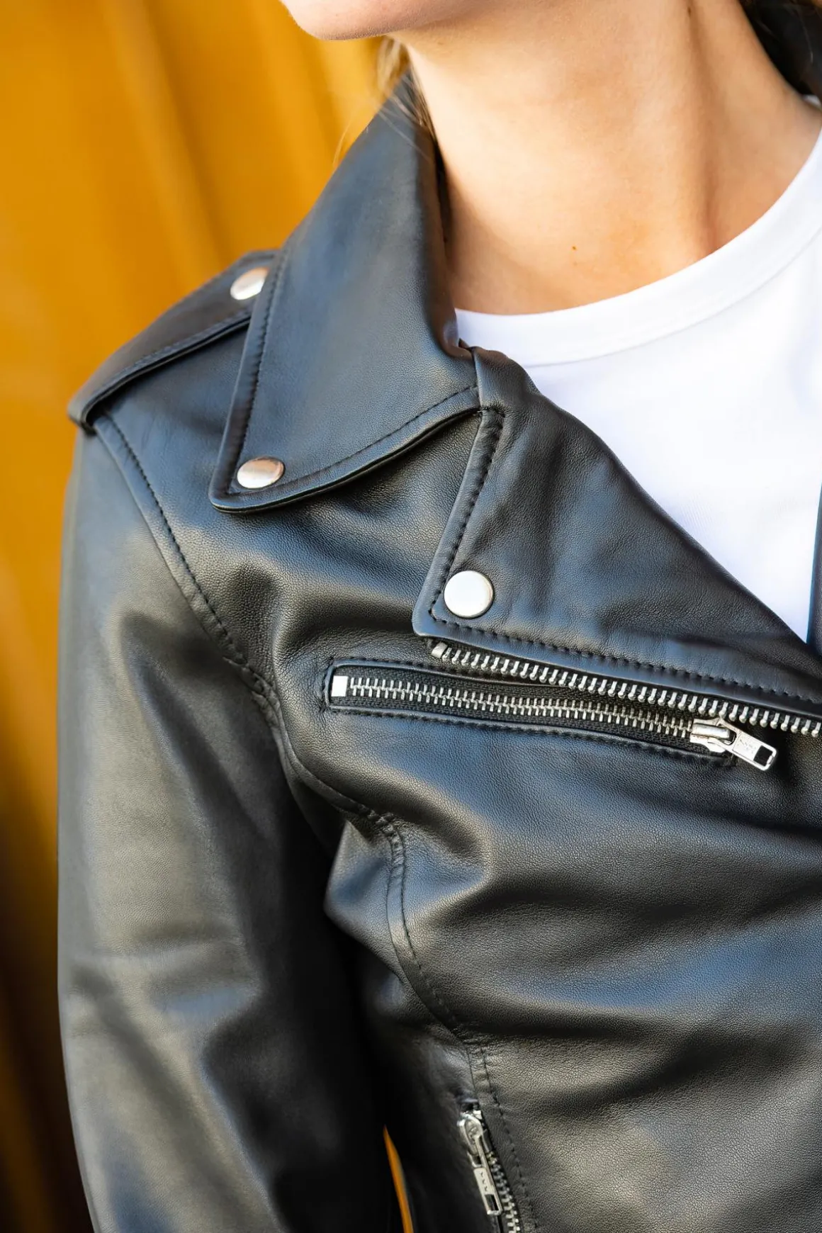 Blouson Femme Serge Pariente Rock Girl Black