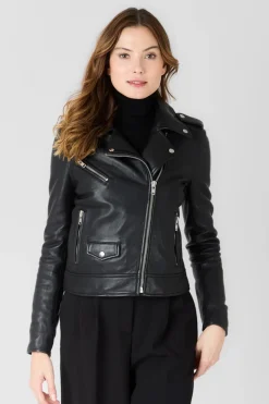 Blouson Femme Serge Pariente Eva Black