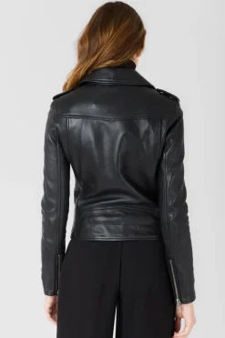 Blouson Femme Serge Pariente Eva Black