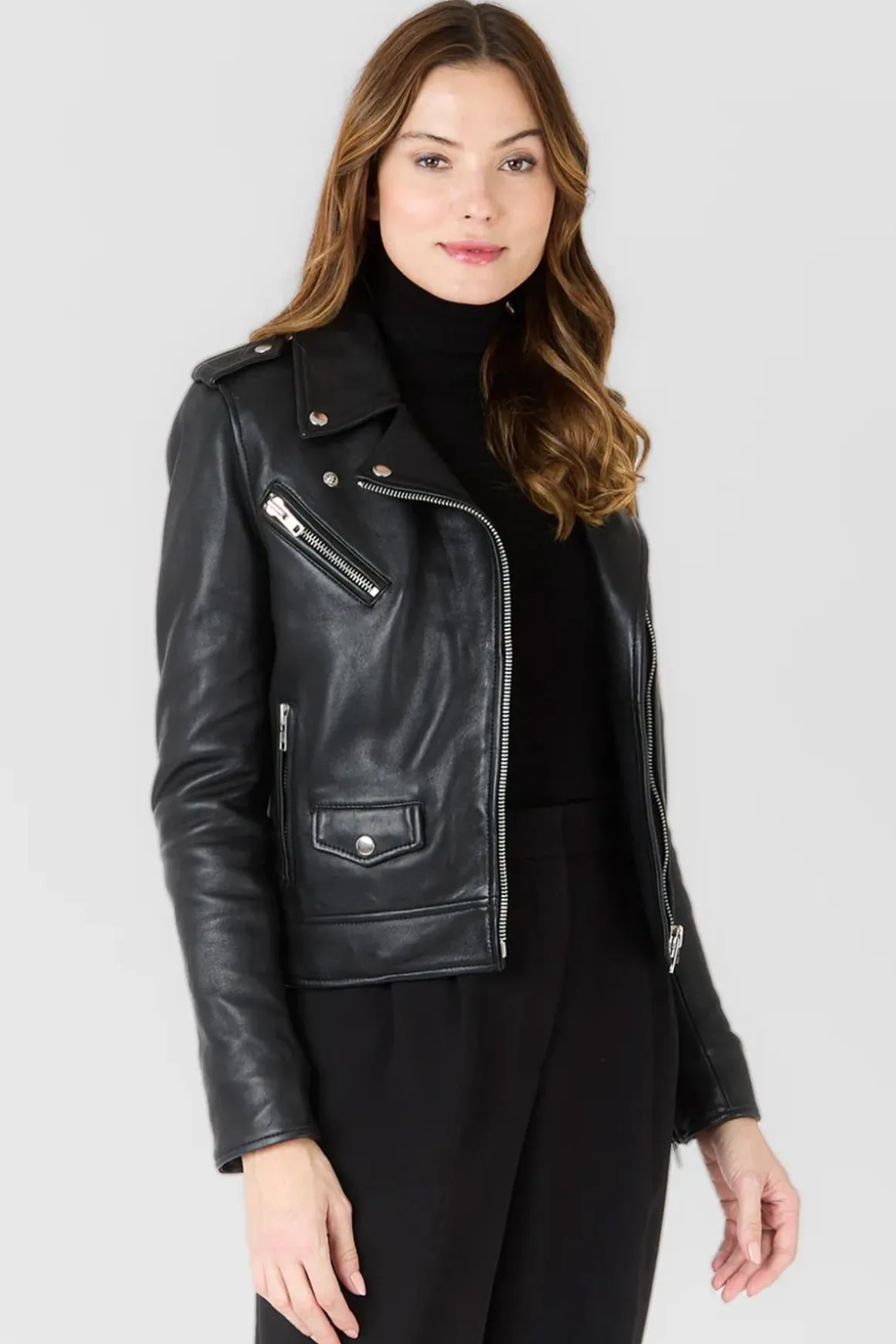Blouson Femme Serge Pariente Eva Black