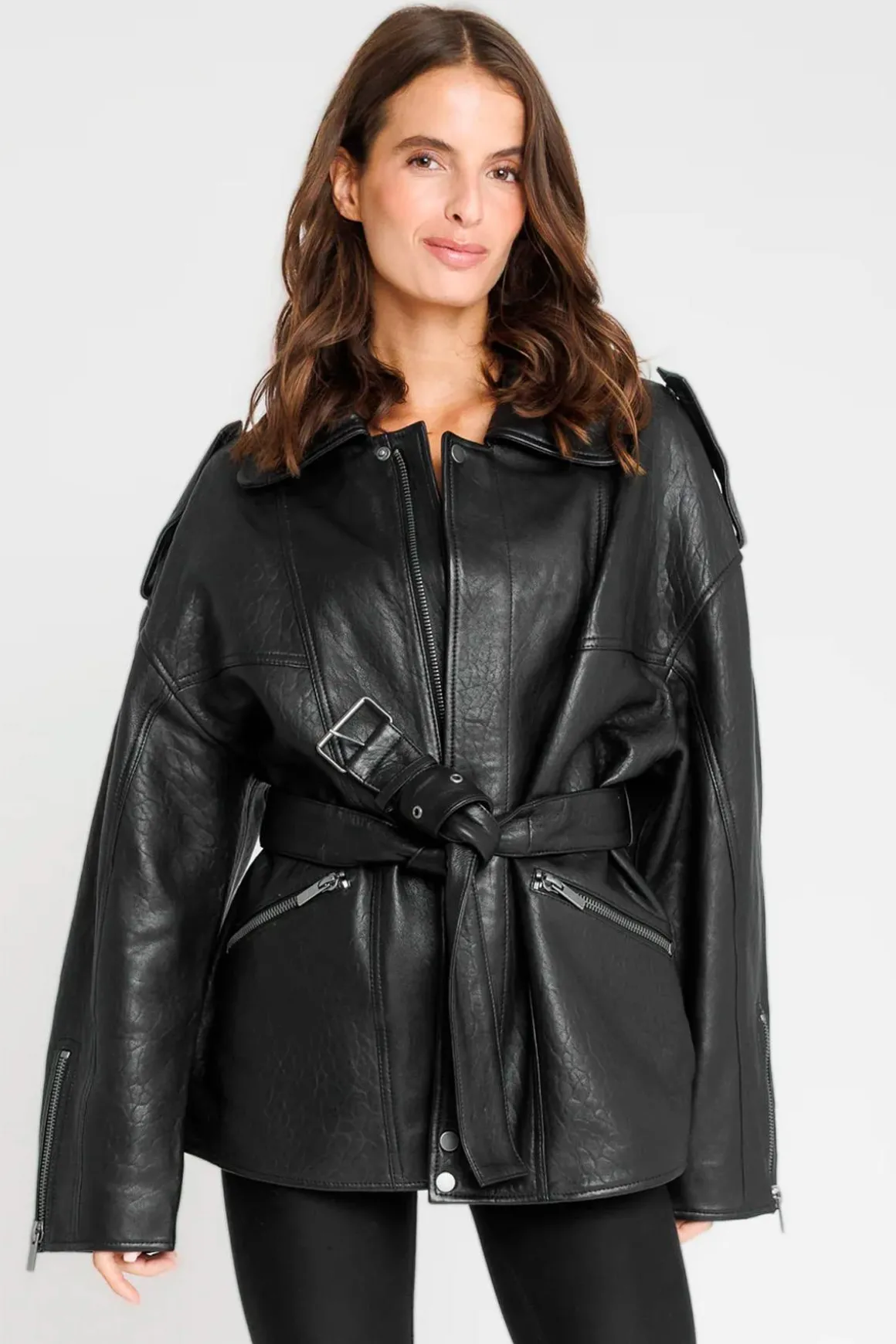 Blouson Femme Serge Pariente Big Oversize Black