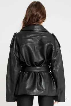 Blouson Femme Serge Pariente Big Oversize Black