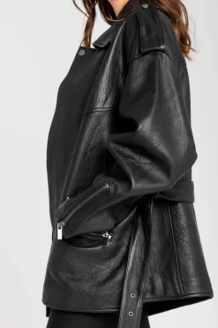 Blouson Femme Serge Pariente Big Oversize Black