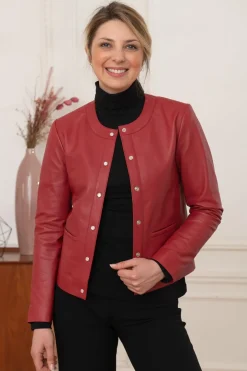 Blouson Femme Serge Pariente Caroline Red