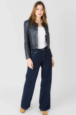 Blouson Femme Serge Pariente Marion Blue