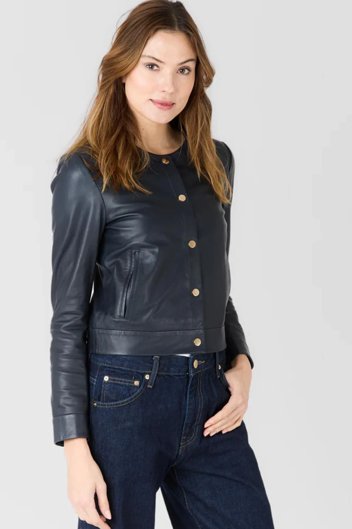 Blouson Femme Serge Pariente Marion Blue