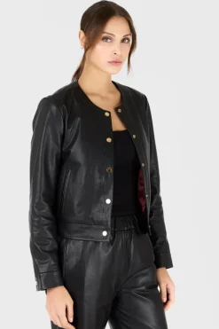 Blouson Femme Serge Pariente Marion Black