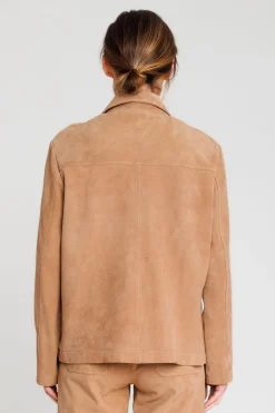 Blouson Femme Serge Pariente Alexandra Vs Beige