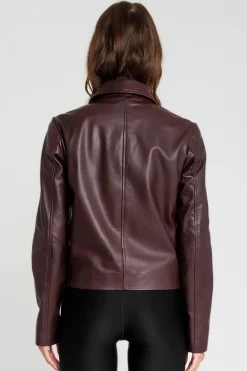 Blouson Femme Serge Pariente Elina Dark Wine