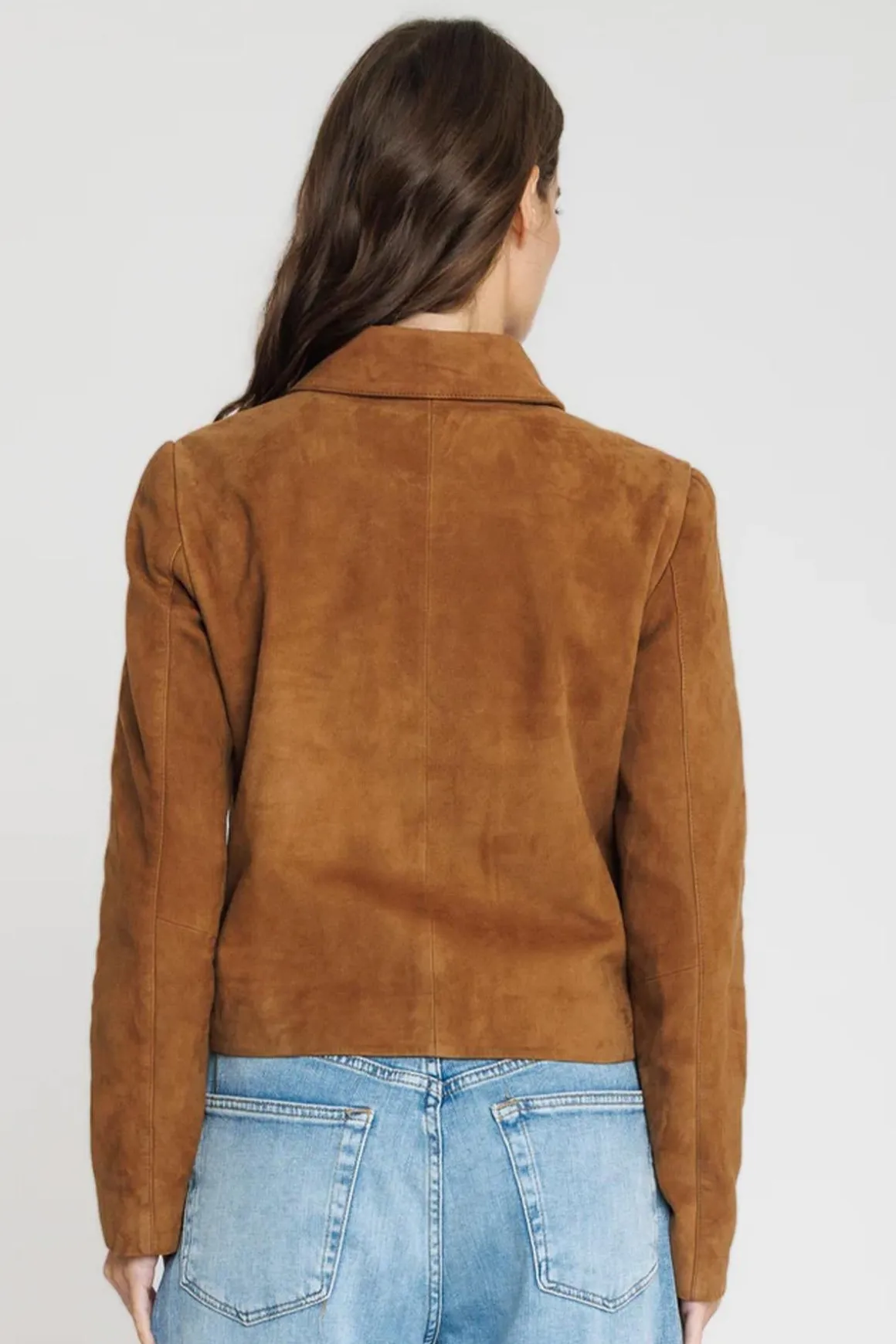 Blouson Femme Serge Pariente Roma New Tobacco