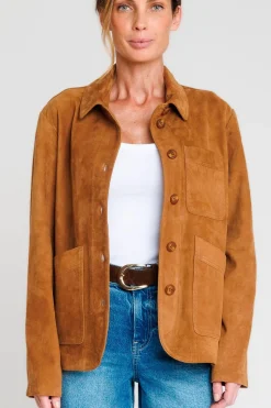 Blouson Femme Serge Pariente Alexandra Vs Cognac