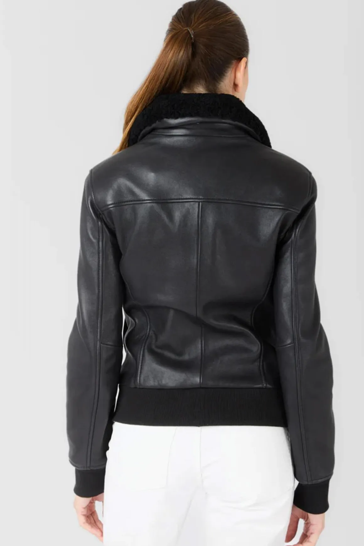 Blouson Femme Serge Pariente Romane Black
