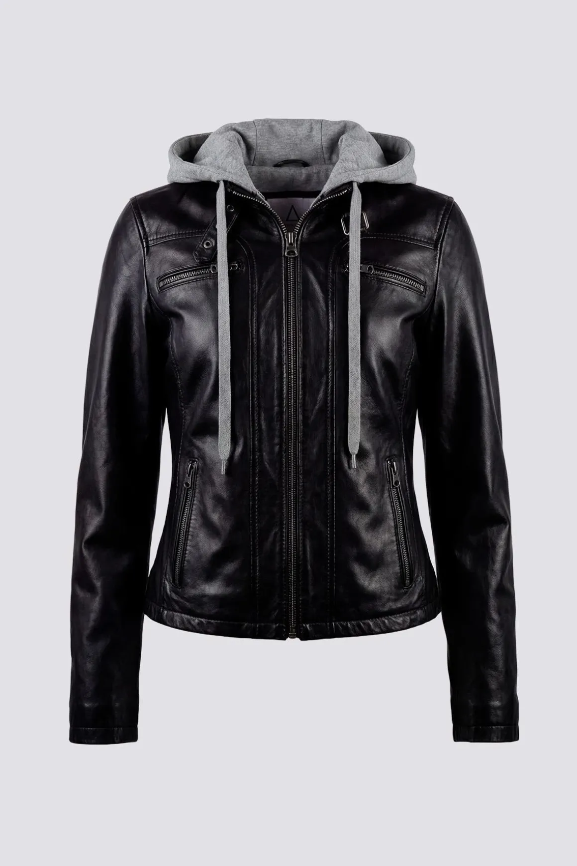 Blouson Femme Serge Pariente 77040 Hood Noir