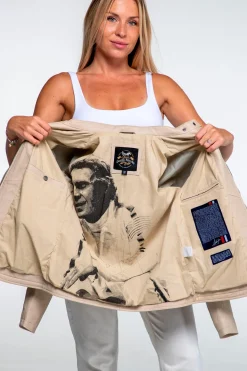 Blouson Femme Steve Mcqueen Amber Ecru