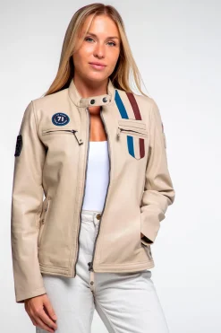Blouson Femme Steve Mcqueen Amber Ecru