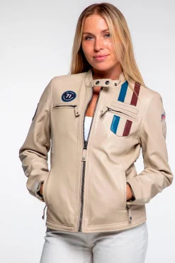 Blouson Femme Steve Mcqueen Amber Ecru