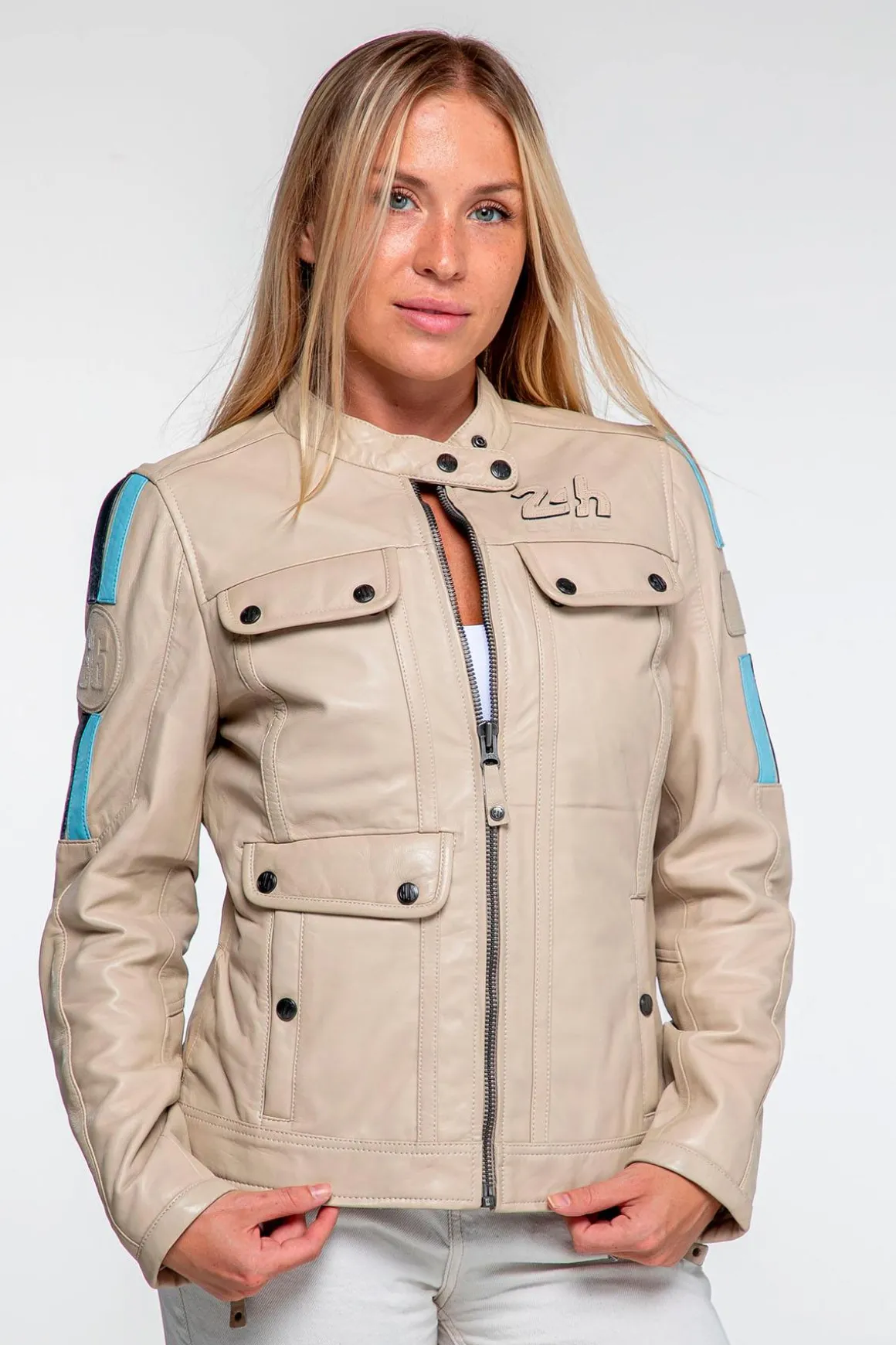 Blouson Femme Steve Mcqueen Hill Ecru