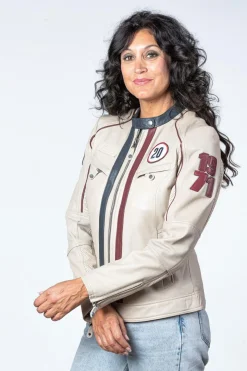 Blouson Femme Steve Mcqueen Jutta Ecru