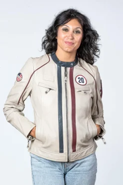 Blouson Femme Steve Mcqueen Jutta Ecru