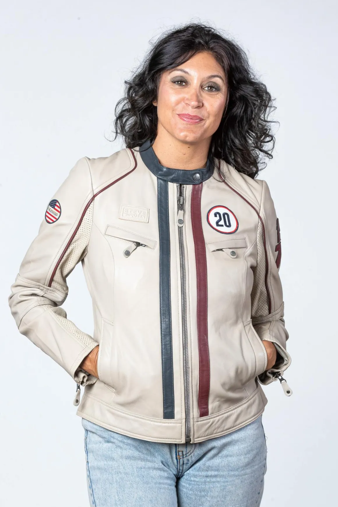 Blouson Femme Steve Mcqueen Jutta Ecru