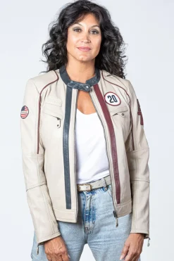 Blouson Femme Steve Mcqueen Jutta Ecru