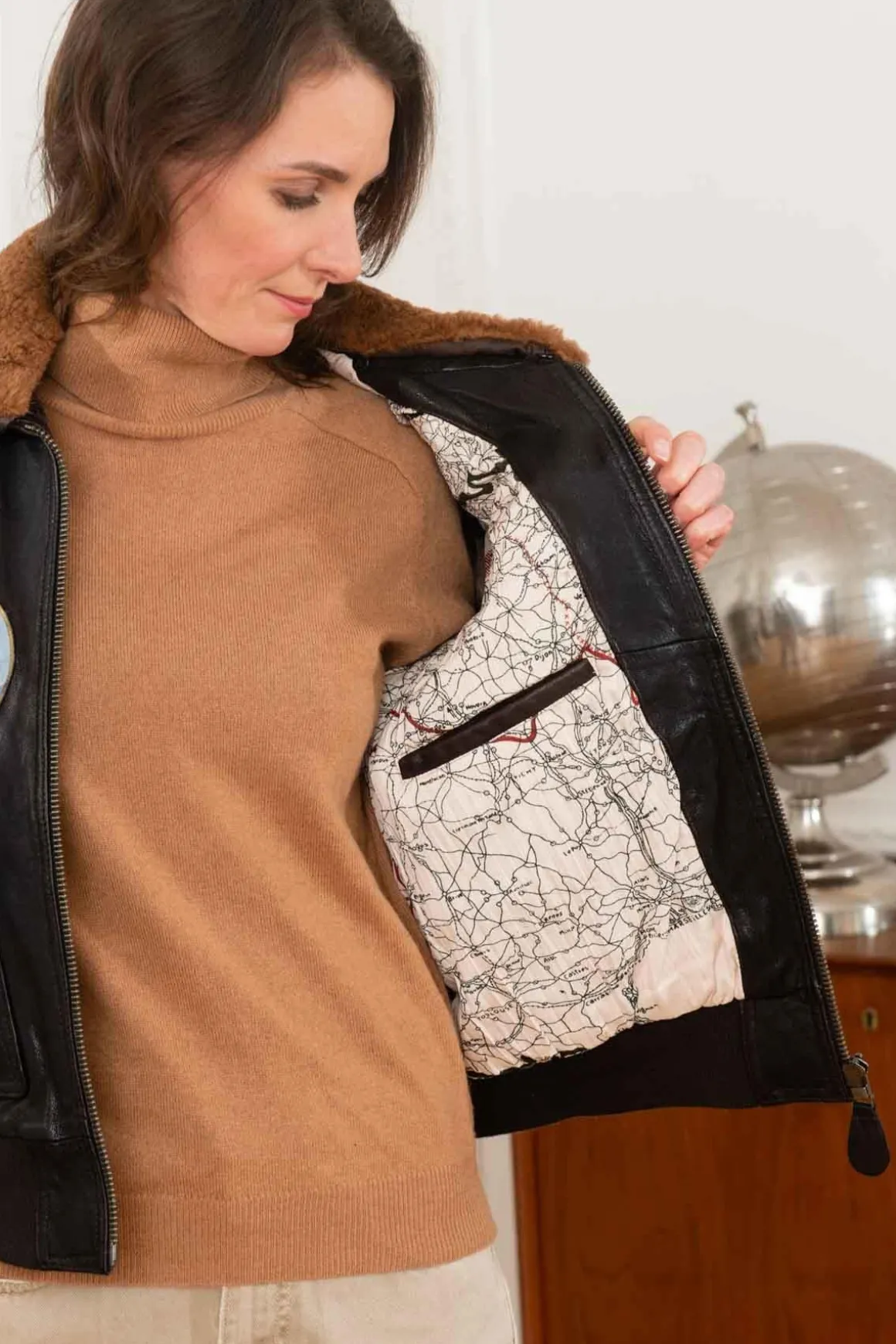 Blouson Femme Top Gun Tg-Lea-W03