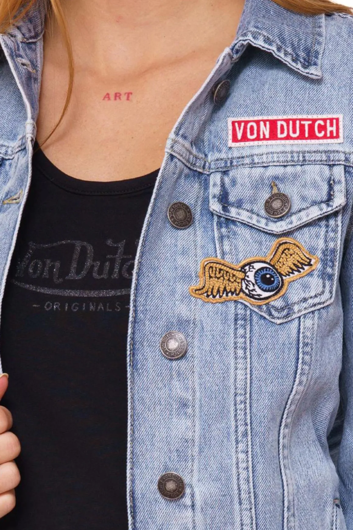 Blouson Femme Von Dutch Veste Sally2