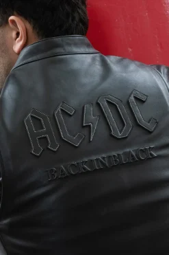 Blouson Homme Acdc The Black Jacket