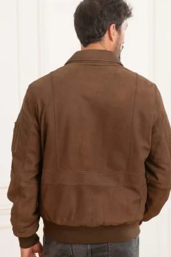 Blouson Homme Aeronautica Militare Pn930Pl198 00009 Chocolate