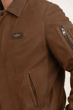 Blouson Homme Aeronautica Militare Pn930Pl198 00009 Chocolate