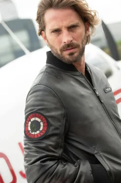 Blouson Homme Aeronautica Militare Pn956Pl247 00001 Nero