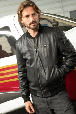 Blouson Homme Aeronautica Militare Pn951Pl249 00001 Nero