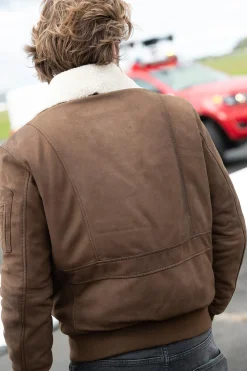 Blouson Homme Aeronautica Militare Pn948Pl248 00009 Chocolate